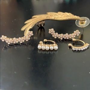 5 Pack of Earring Cuffs